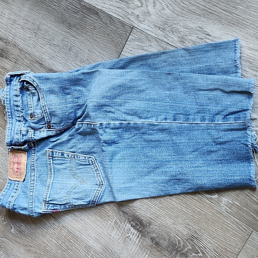 Levi's Blue Denim Shorts